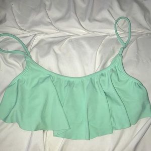 GREEN BIKINI TOP